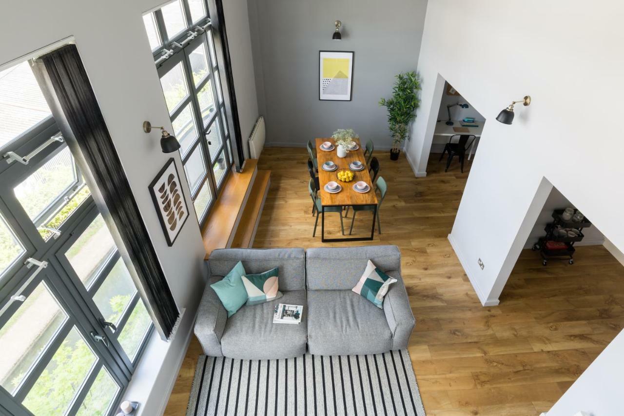 4B Loft Penthouse Industrial Decor With Canal & City Views Coventry Eksteriør bilde