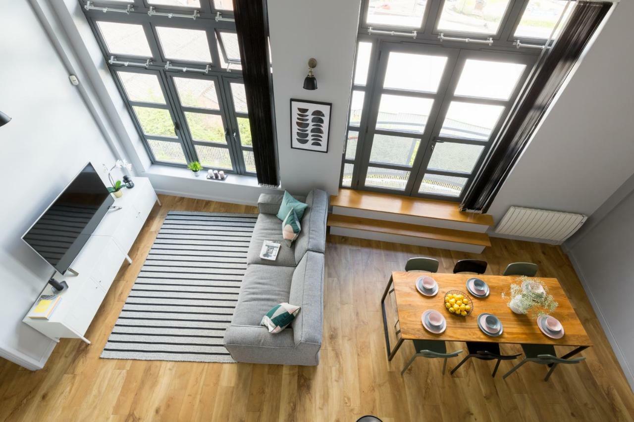 4B Loft Penthouse Industrial Decor With Canal & City Views Coventry Eksteriør bilde